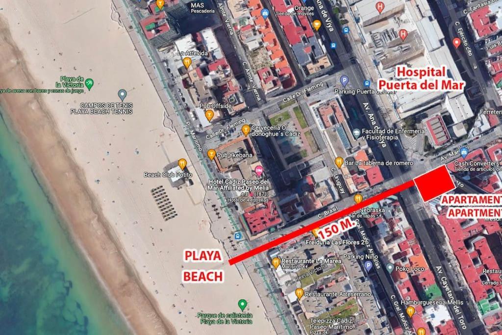 Apartamento Puerta Del Mar كاديز المظهر الخارجي الصورة